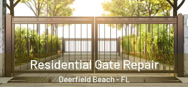 Residential Gate Repair Deerfield Beach - FL